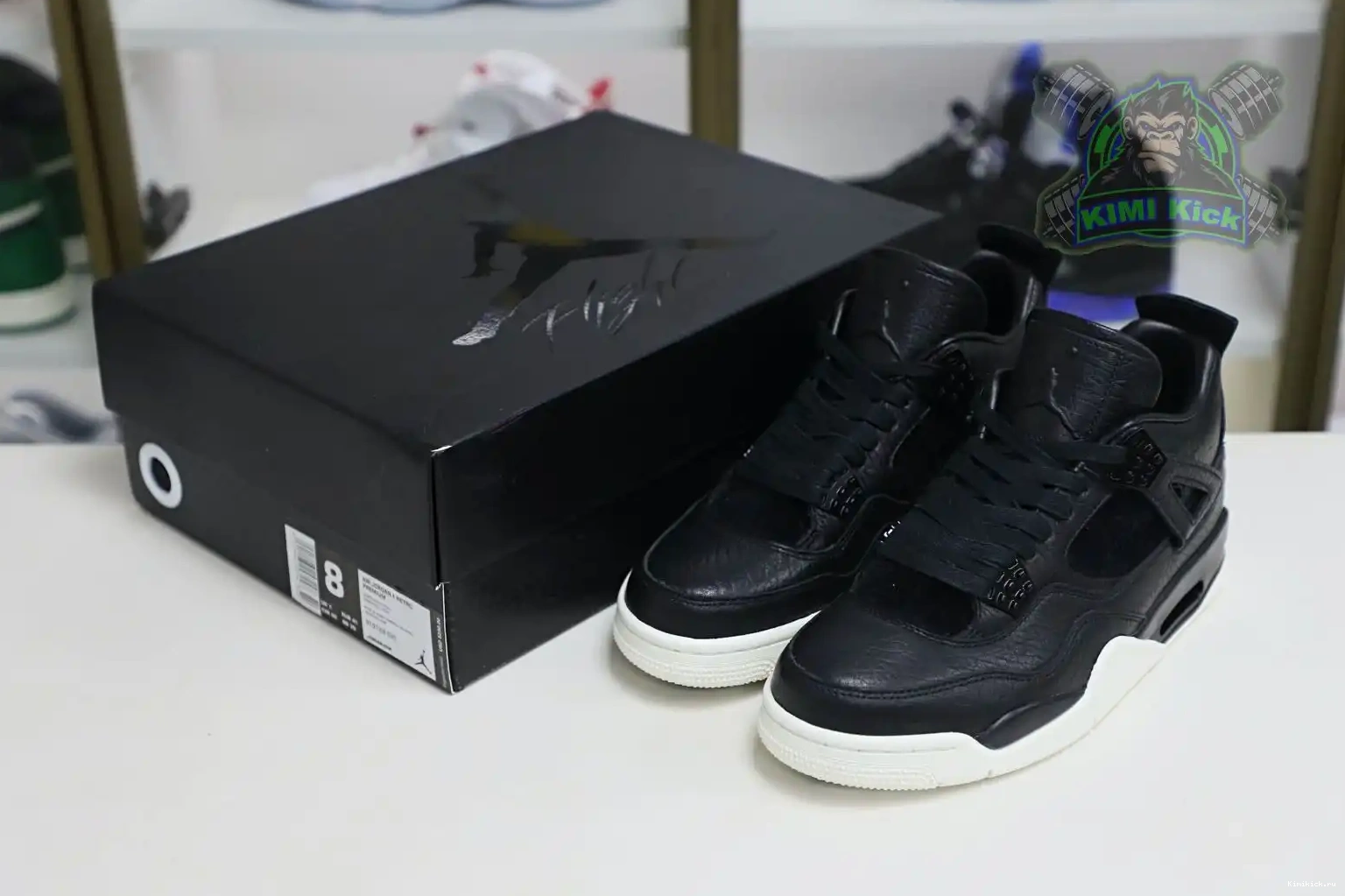 4 ponyhair black Jordan Jordan Air Kimikick retro 0528